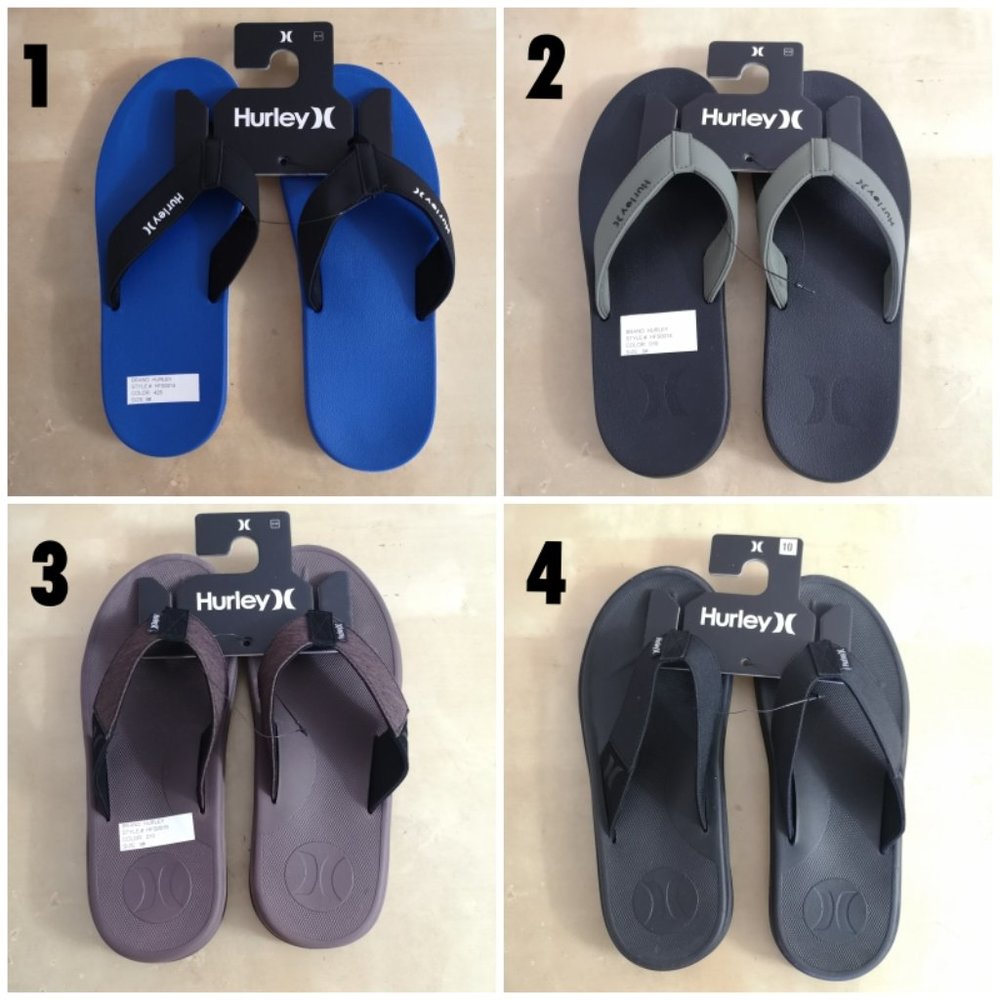 Hurley Men's Logo Flip Flop (2)